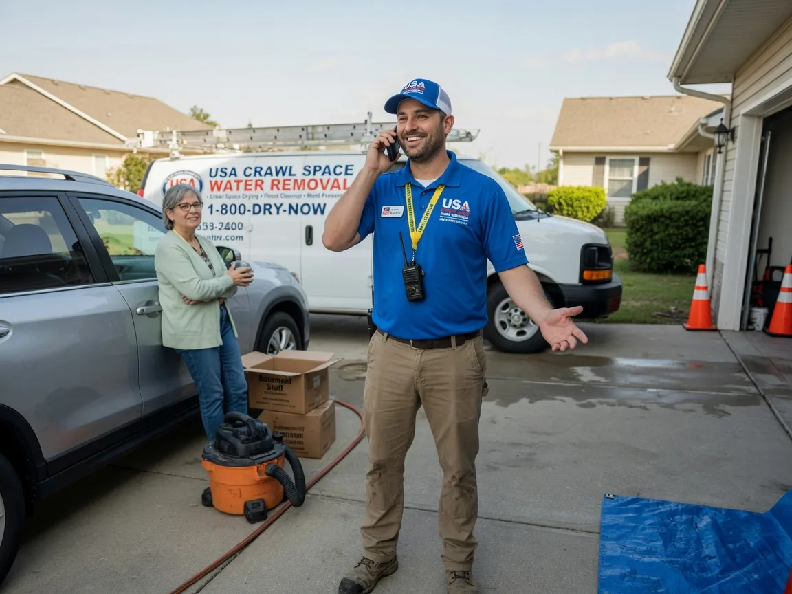 Crawl Space Water Removal Lynchburg, TN FAQs